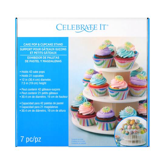 Celebrate It Cake Pop Cupcake Stand